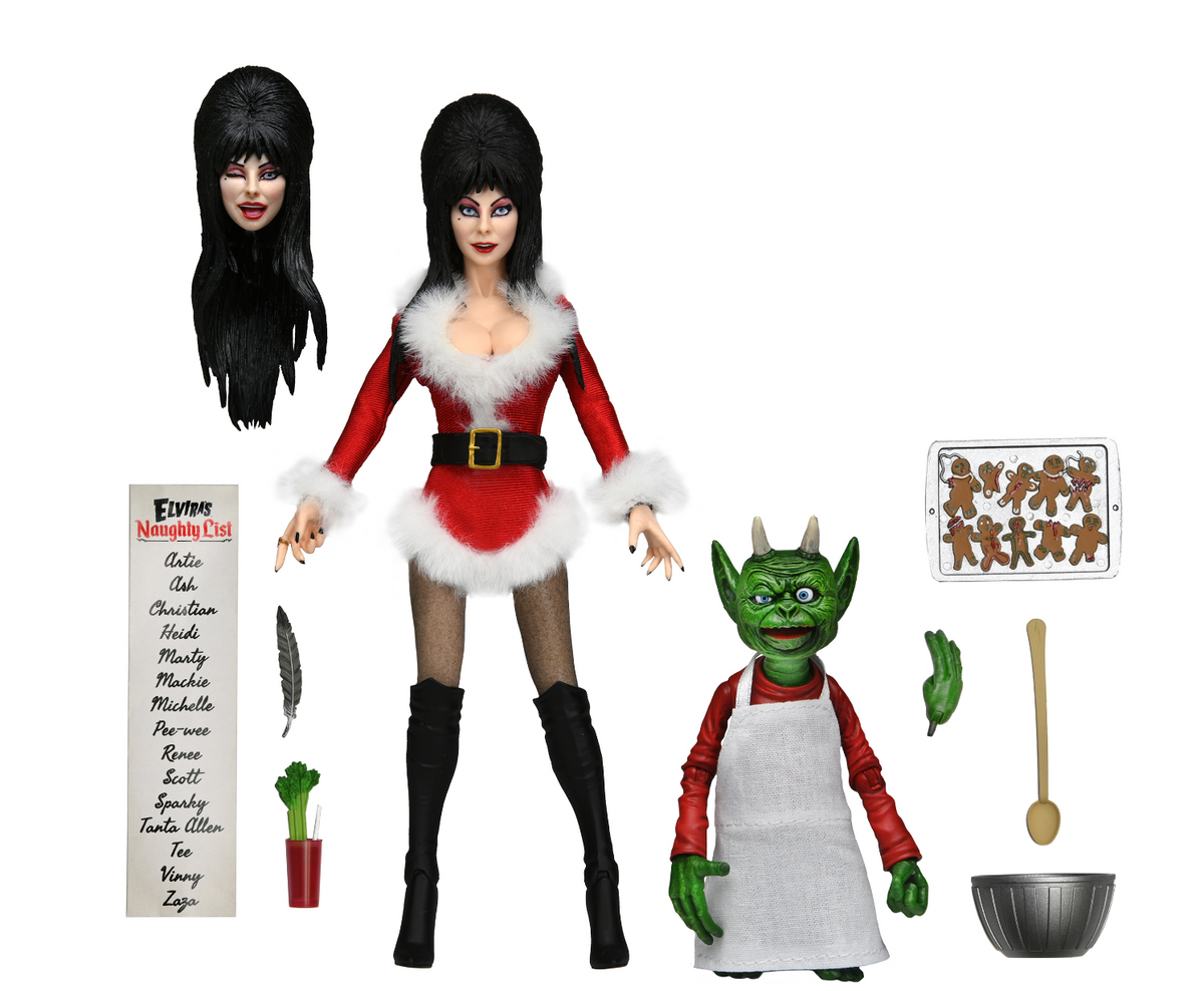 Elvira: Very Scary Xmas Elvira Clothed Figure