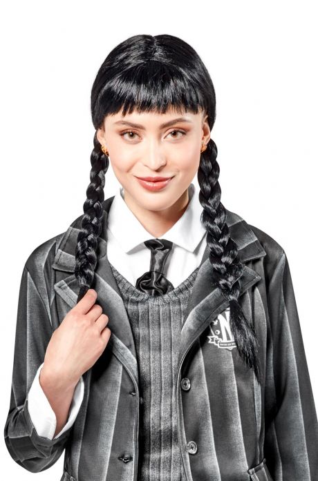 Wednesday Addams Adult Wig