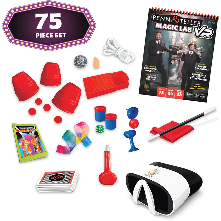 Amazing Beginner Friendly Penn & Teller VR Magic Lab Kit