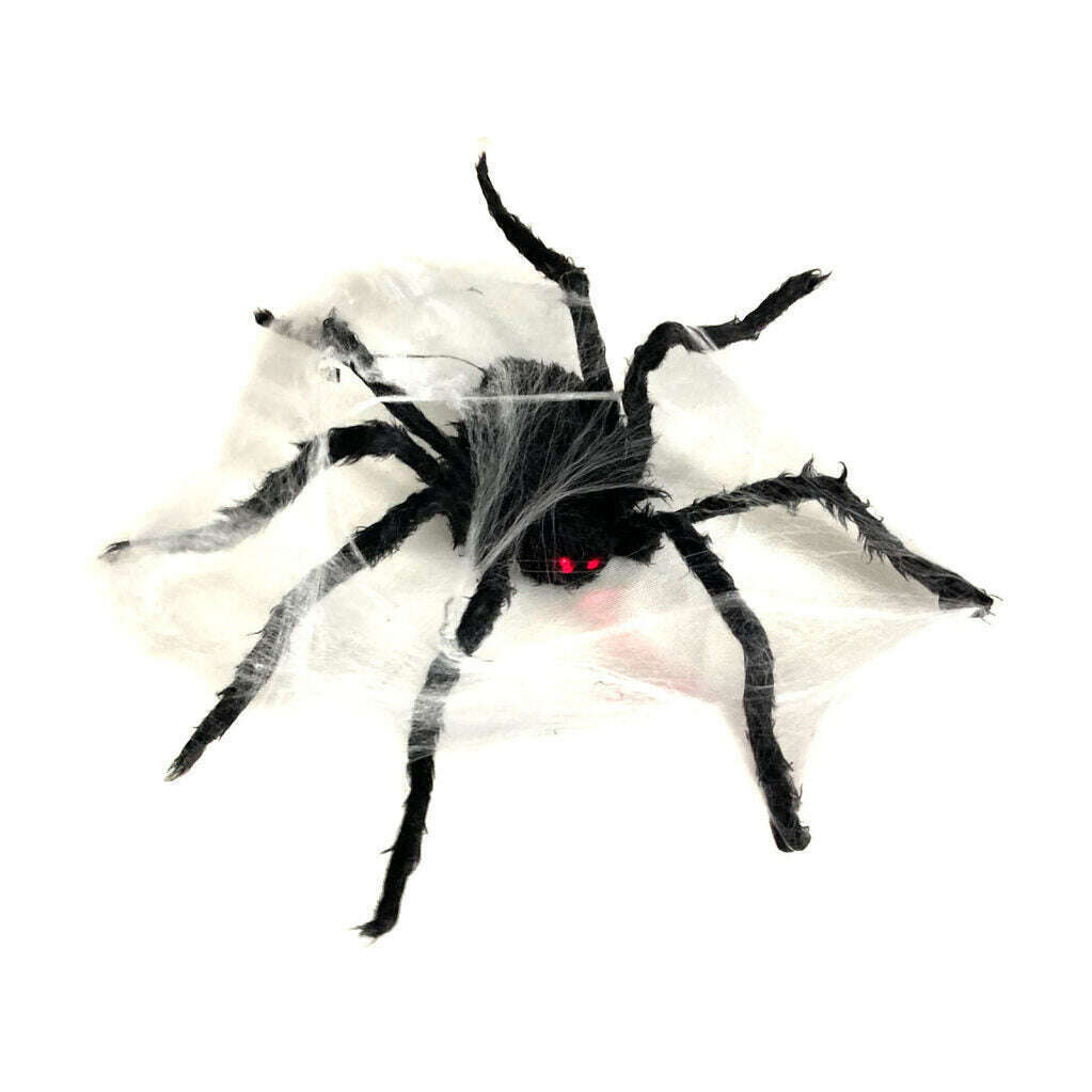 Animated Walking Spider with Web Prop