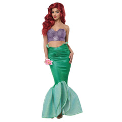 Ariel Storybook Enchanted Mermaid Adult Costume