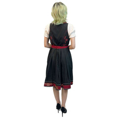 Authentic German Women Red Dirndl Adult Costume