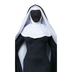 Bad Habit Nun Adult Costume with Black Face Covering