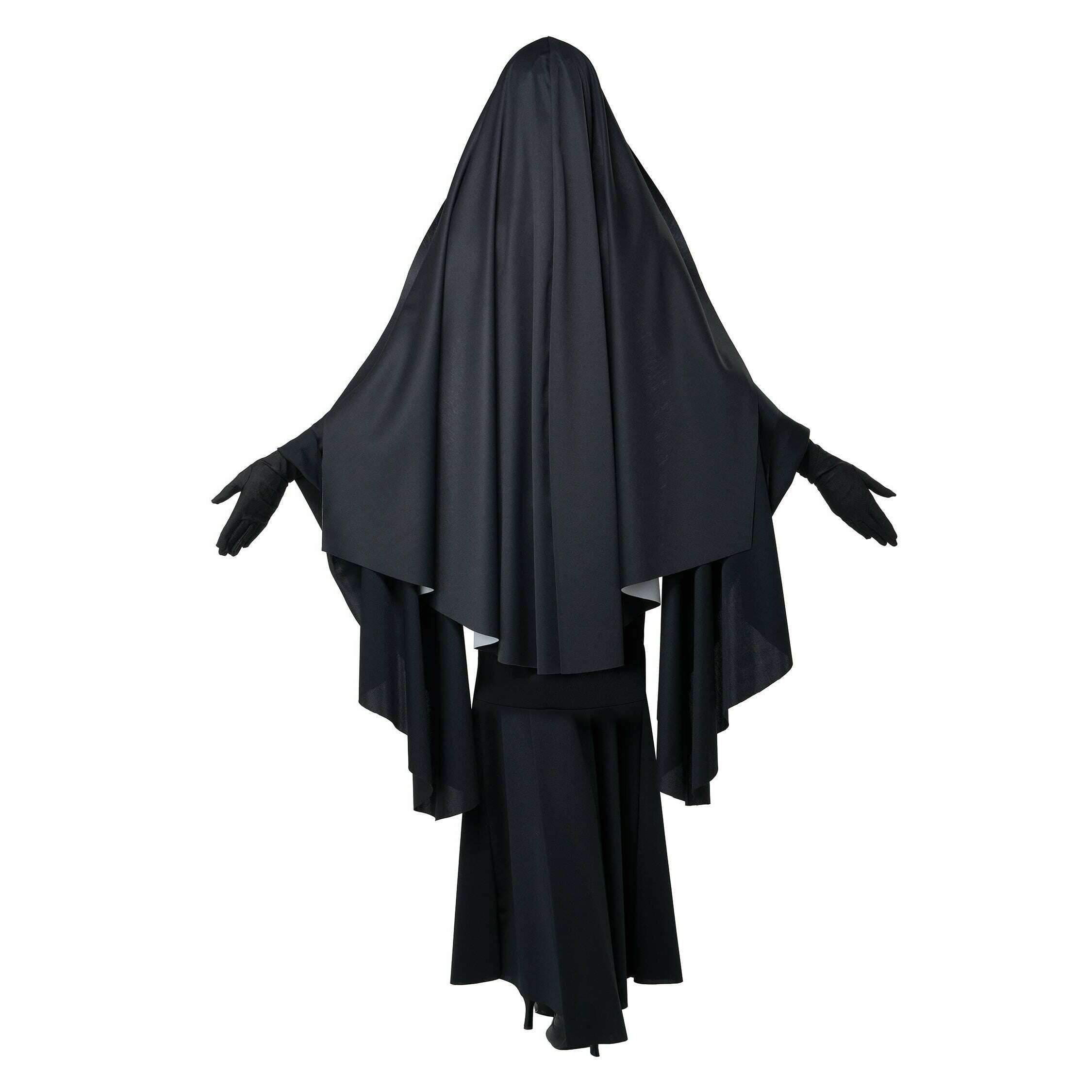 Bad Habit Nun Adult Costume with Black Face Covering