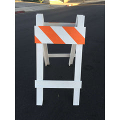 Balsa Wood Crash-able Traffic Barricade Stunt Prop