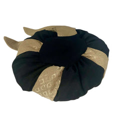 Black & Gold Chaperon Hat