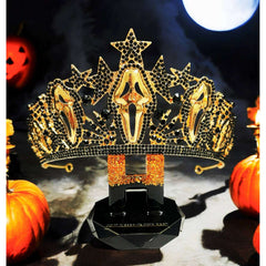 Black Scream Queen Star Crown