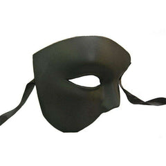 Black Venetian Phantom Mask