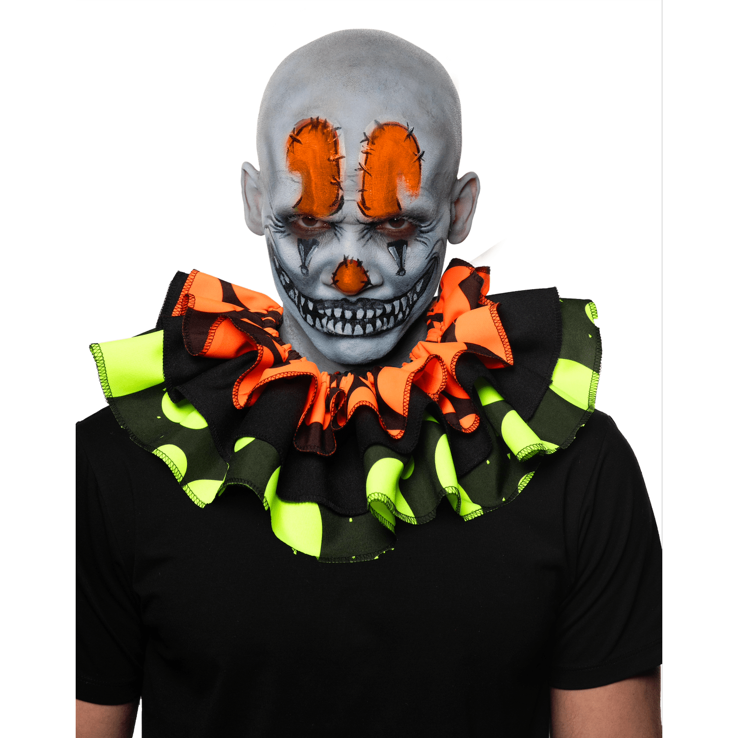 Blacklight Reactive Clown Collar