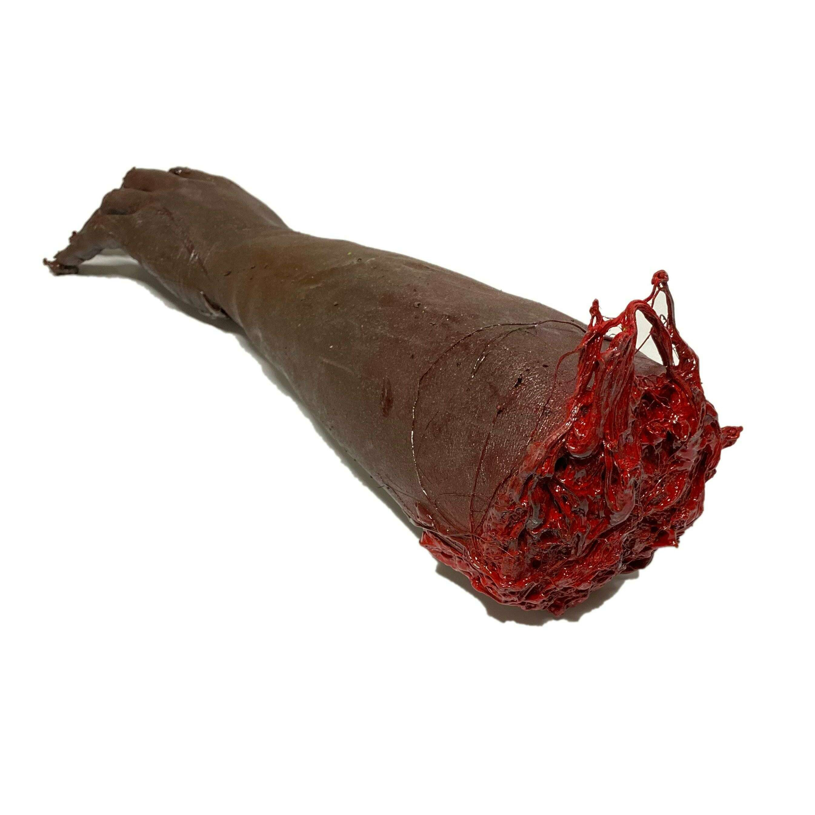 Bloody Freshly Severed Arm - Rubber with Realistic Gore Effects - Dark