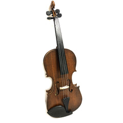 Breakaway Balsa Violin Smashable Stunt Prop - WALNUT