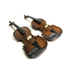 Breakaway Balsa Violin Smashable Stunt Prop - WALNUT