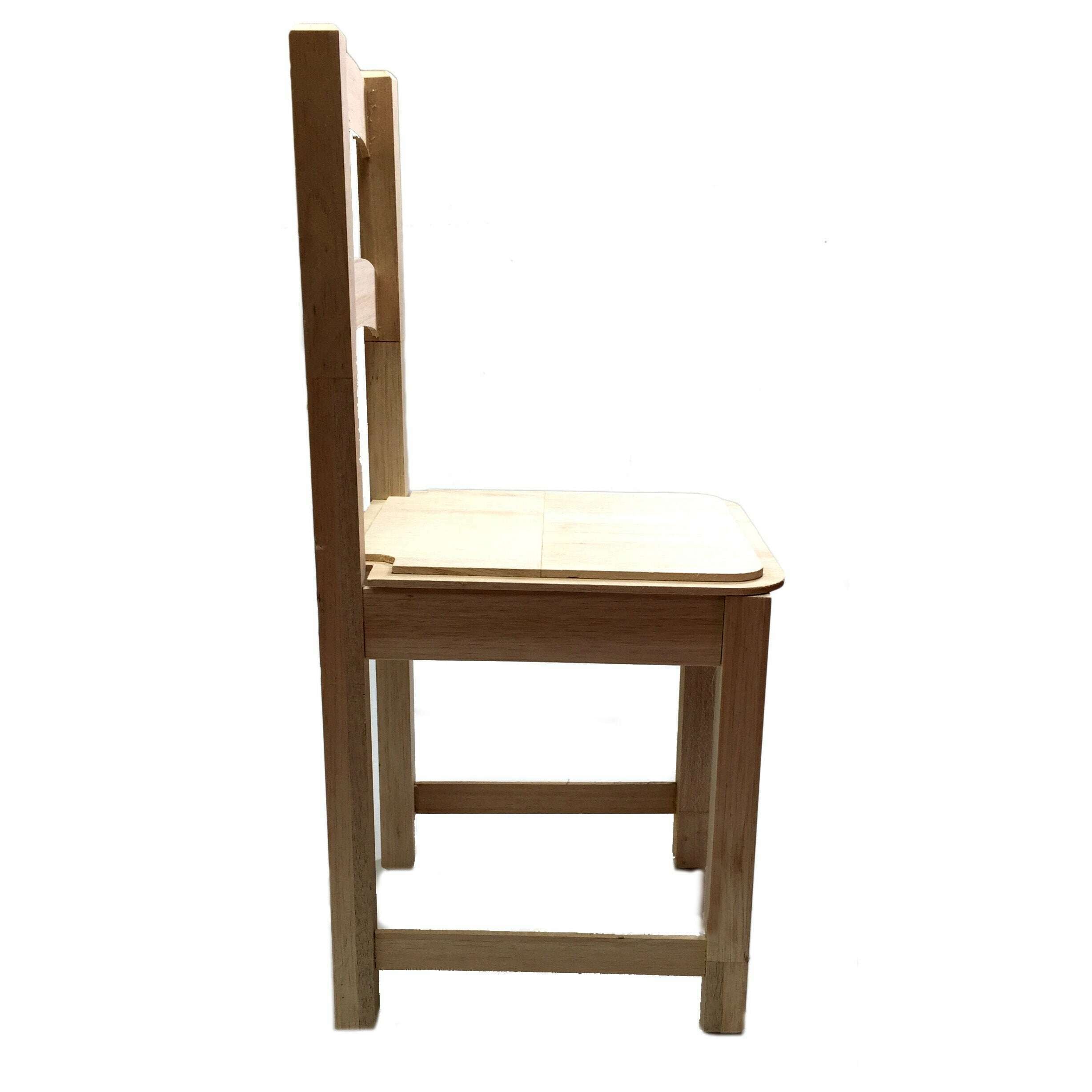 Breakaway Balsa Wood Chair Smashable Stunt Prop