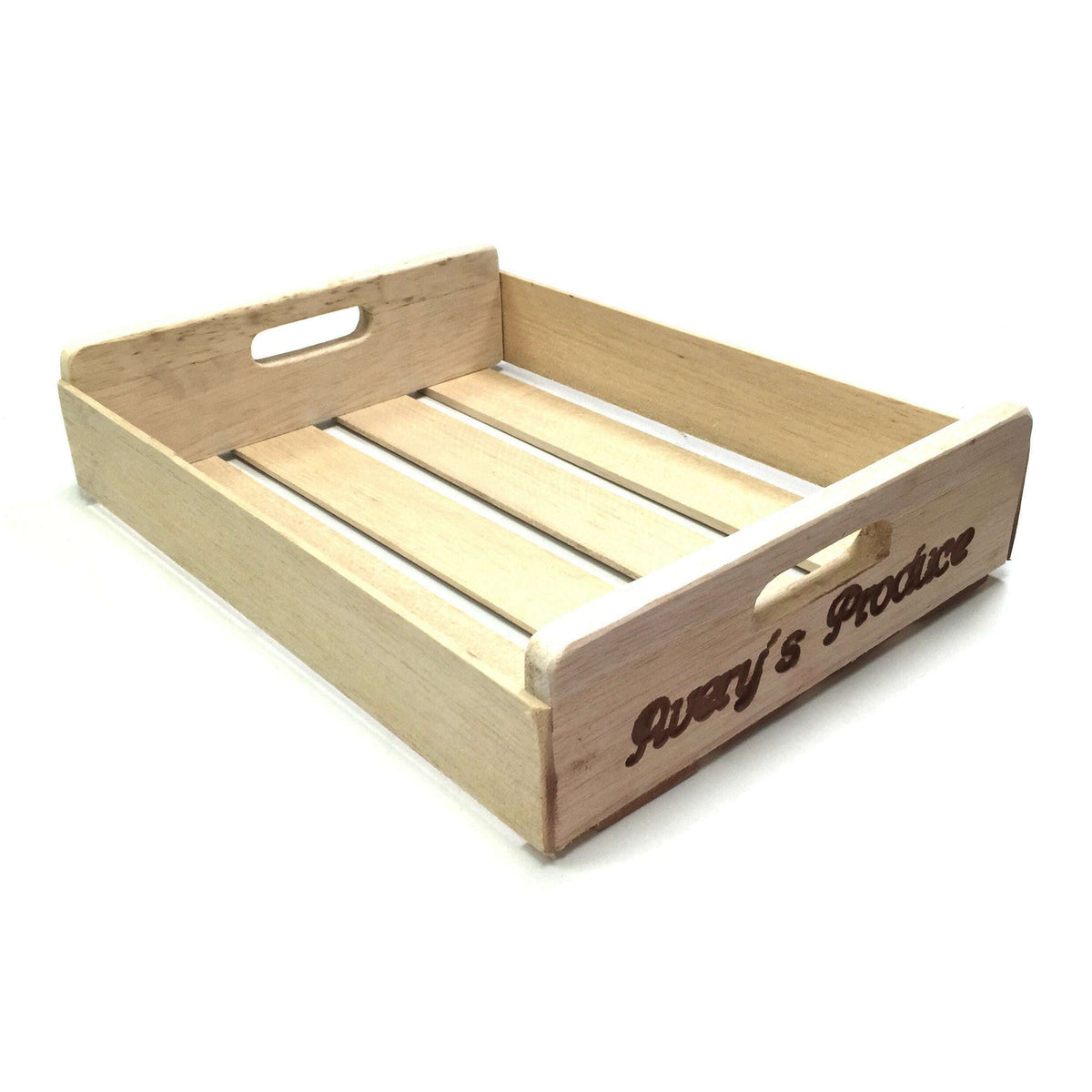 Breakaway Balsa Wood Produce or Fruit Crate Stunt Prop