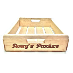 Breakaway Balsa Wood Produce or Fruit Crate Stunt Prop