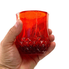 Breakaway Crystal Cut Tumbler Glass