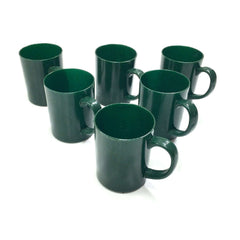 Breakaway Green Coffee Mug - 6 PIECE - DARK GREEN opaque