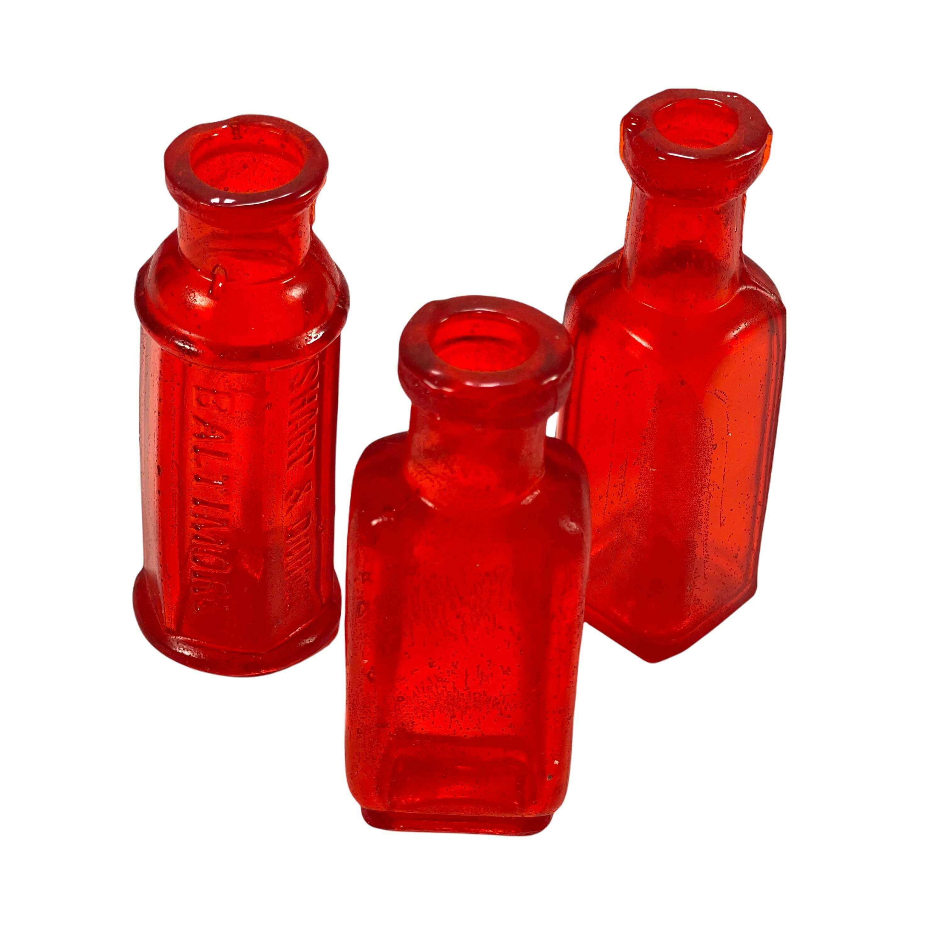 Breakaway Mini Poison Bottles Prop Set 3 Pieces