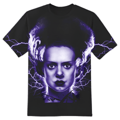 Bride Of Frankenstein Head Men's Graphic T-Shirt