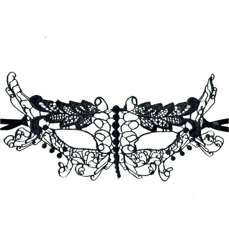 Brocade Lace Venetian Mask