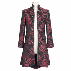 Brocade Military Style Pirate Coat