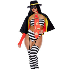 Burger Bandit Women's Sexy Costume