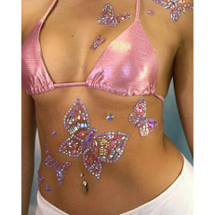 Butterfly Kisses Self Adhesive Body Gems & Pasties