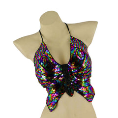 Butterfly Sequin Top