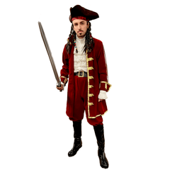 Caribbean Deluxe Pirate Adult Costume