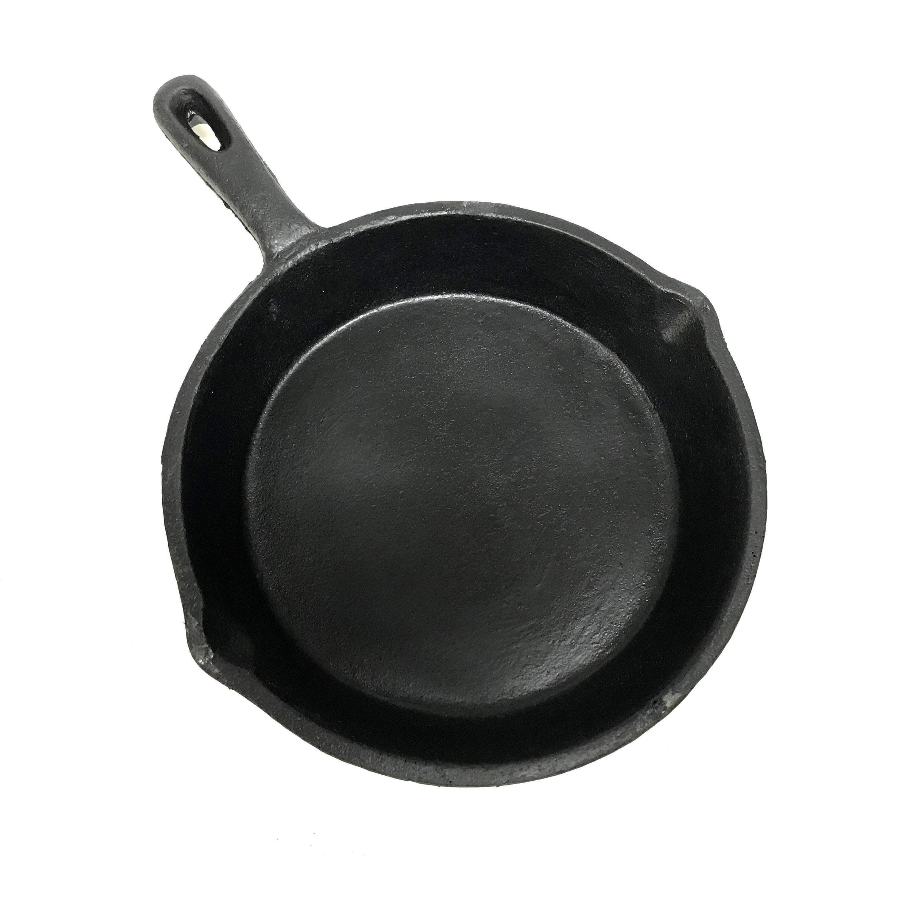 Cast Iron Black Foam Rubber Frying Pan Iron Skillet Replica Prop