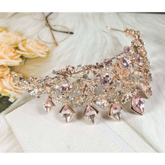 Celeste Pink Diamond Tiara