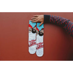 Cheech & Chong's Up in Smoke Crew Length Knit Socks