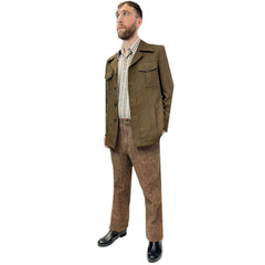 Classic 1970's Casual Brown Men's Costume