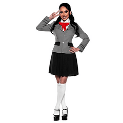 Classic Anime Cosplay School Girl Women's Adult Costume