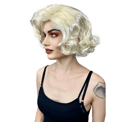 Classic Marilyn Monroe Inspired Wavy Styled Wig