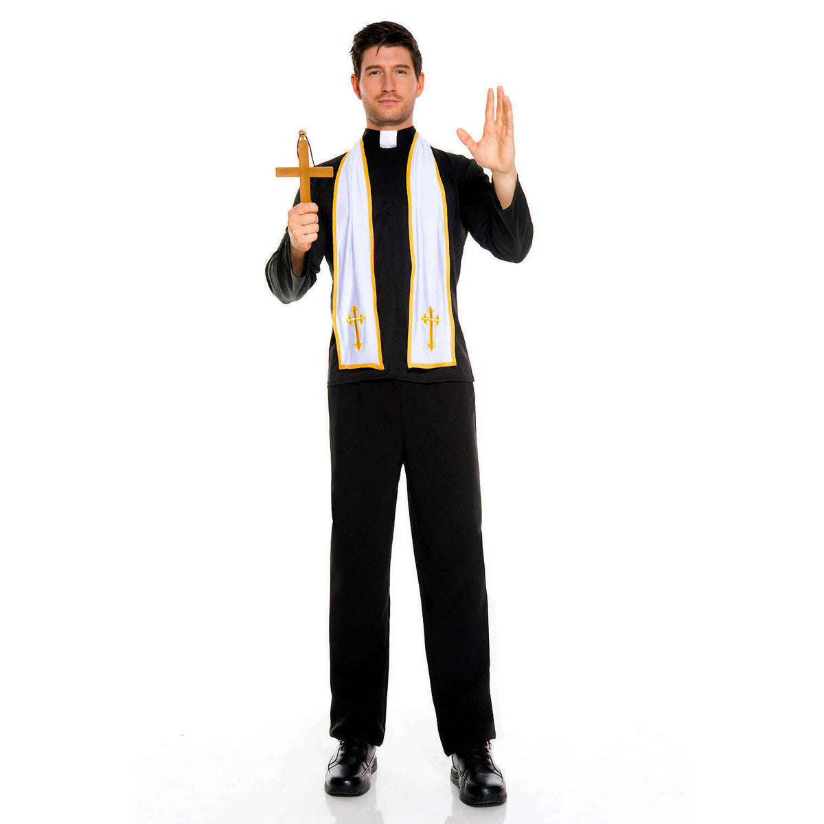 Classic Religious Priest Men's Costume