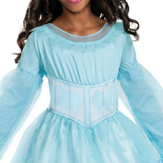 Classic The Little Mermaid Ariel Blue Dress Kids Costume