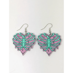 Claw Heart Earrings