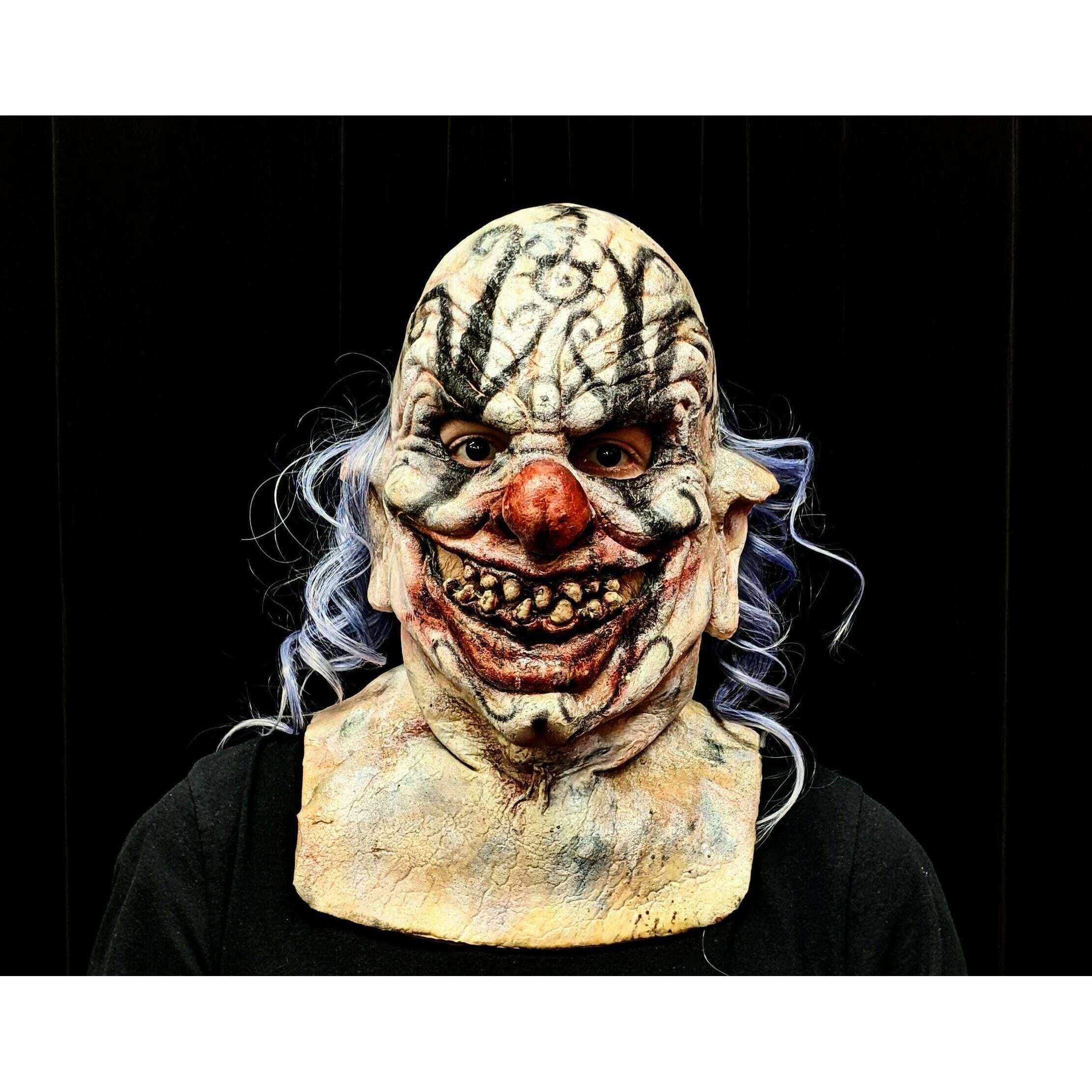 Clubs the Clown Foam Latex Mask