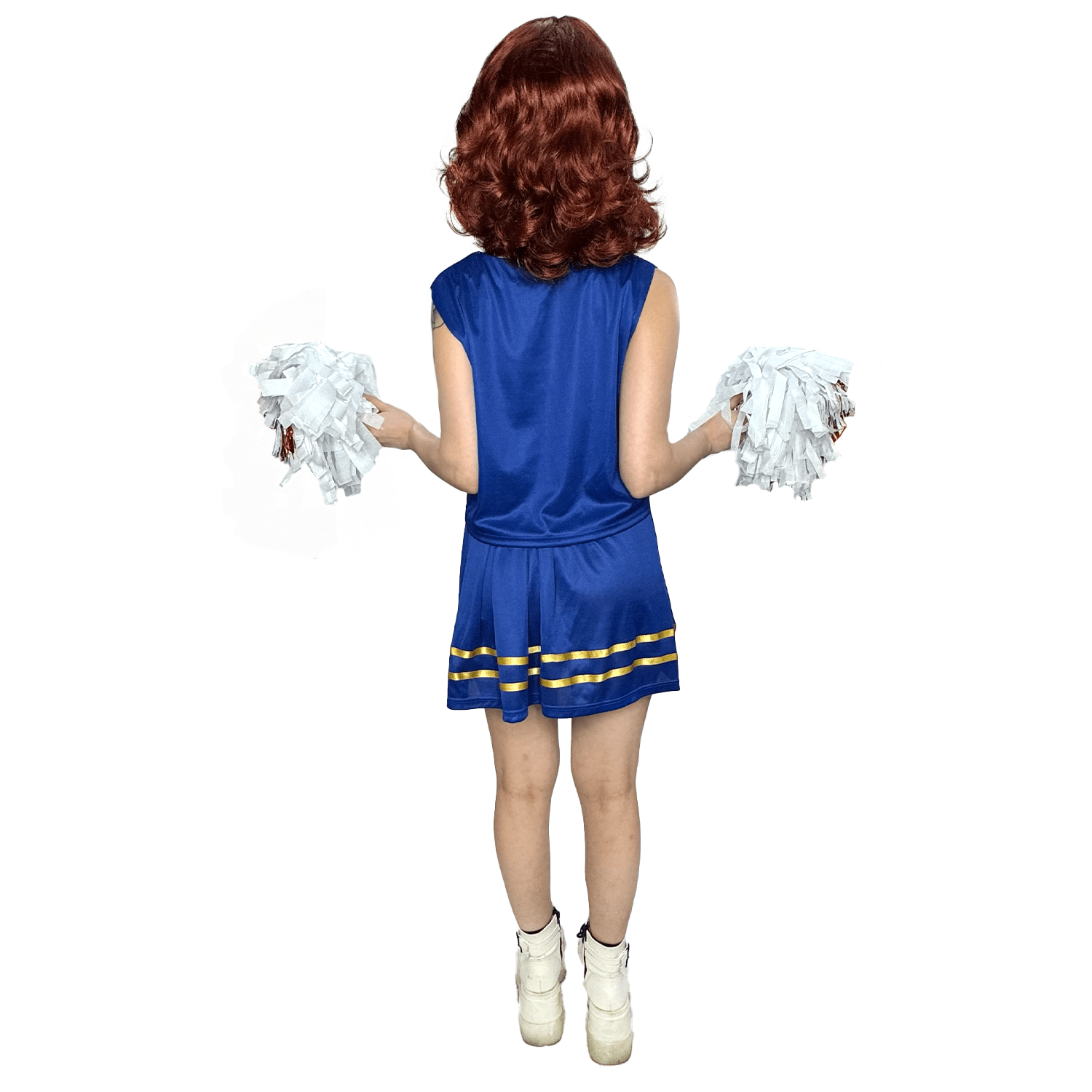 College Cheerleader Captain Uniform Adult Costume