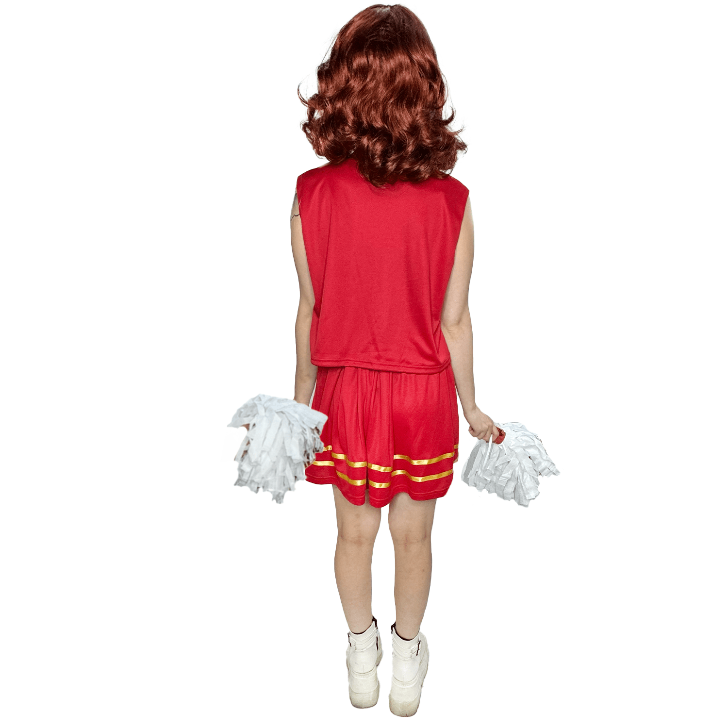 College Cheerleader Captain Uniform Adult Costume