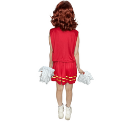 College Cheerleader Captain Uniform Adult Costume