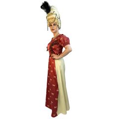 Colonial Fancy Red Lady Alma Adult Costume