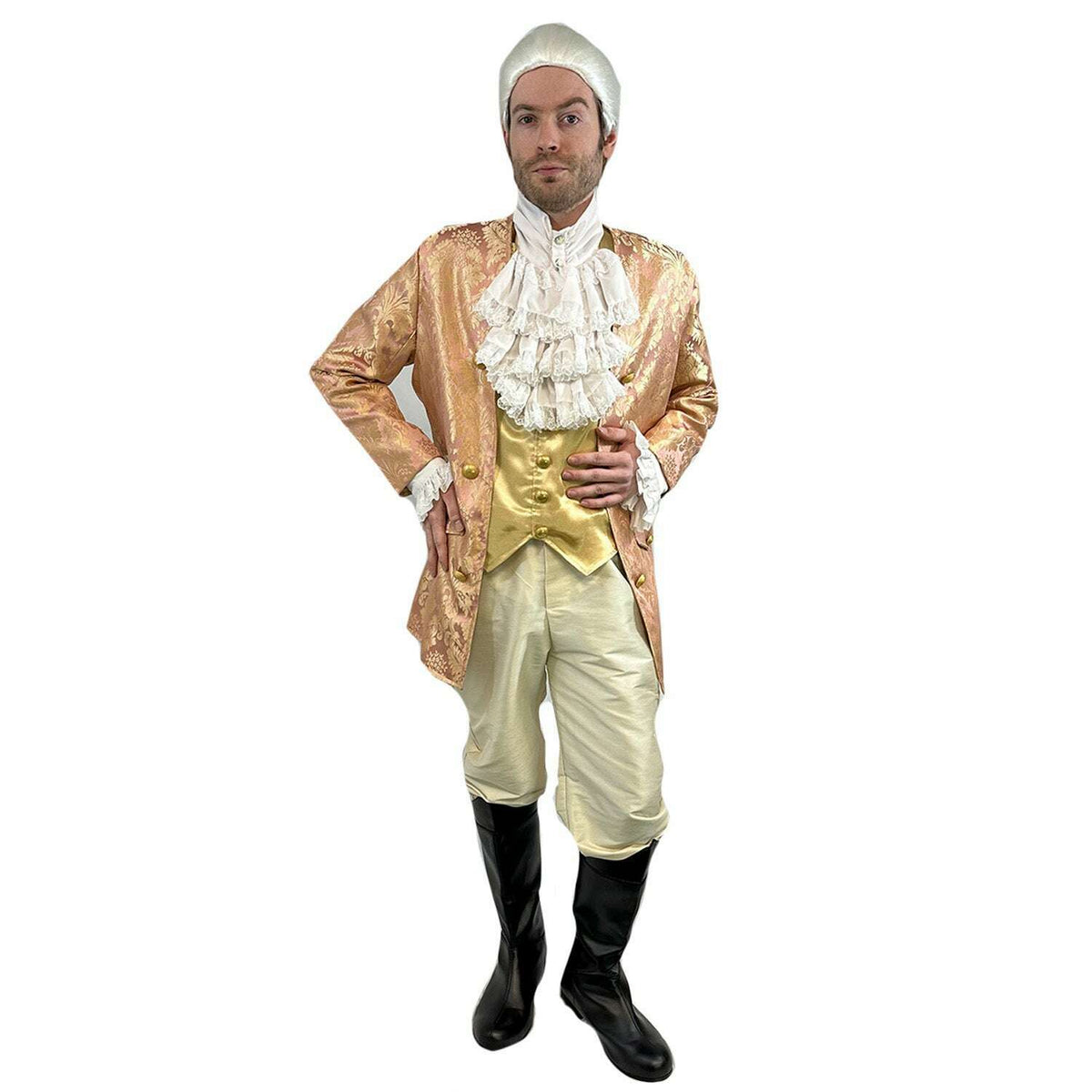 Colonial Peach Louis XVI Men's Costume