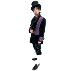 Colonial Purple Velvet Duke Men's Costume