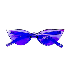 Colorful Injection Cat Eye Sunglasses