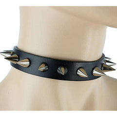 Cone Spiked Choker