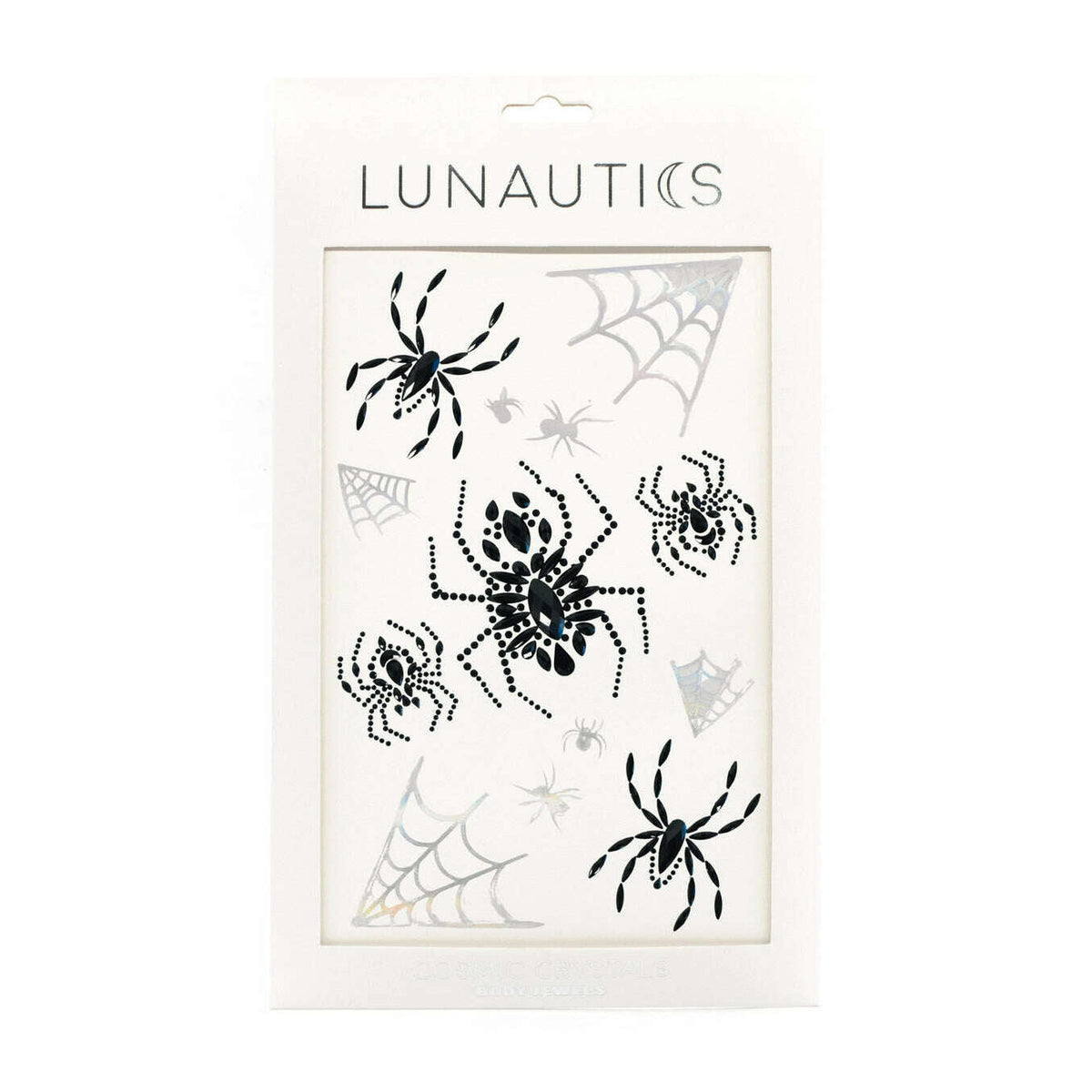 Creepy Cutie Spider Web Jewel & Decal Pack