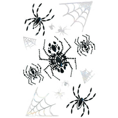 Creepy Cutie Spider Web Jewel & Decal Pack