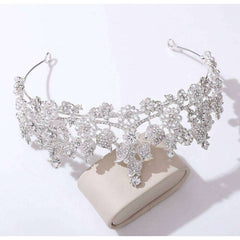 Crystal Pearl Queen Crown